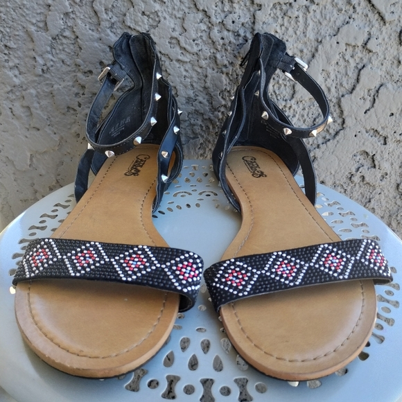 CARLOS SANTANA SIENA SANDALS - Size 8.5 - Picture 9 of 12